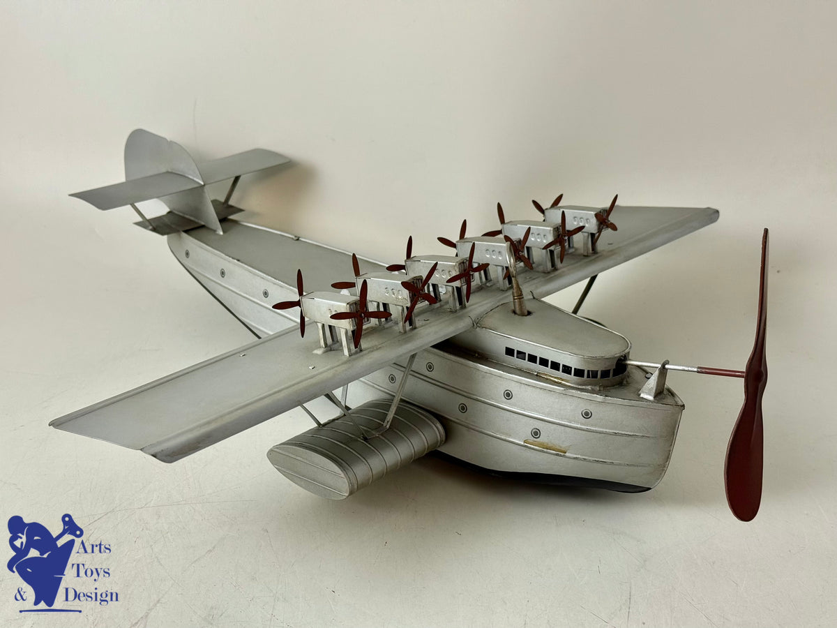 Antique toys FLEISCHMANN RARE SEAPLANE DORNIER 47CM 1932