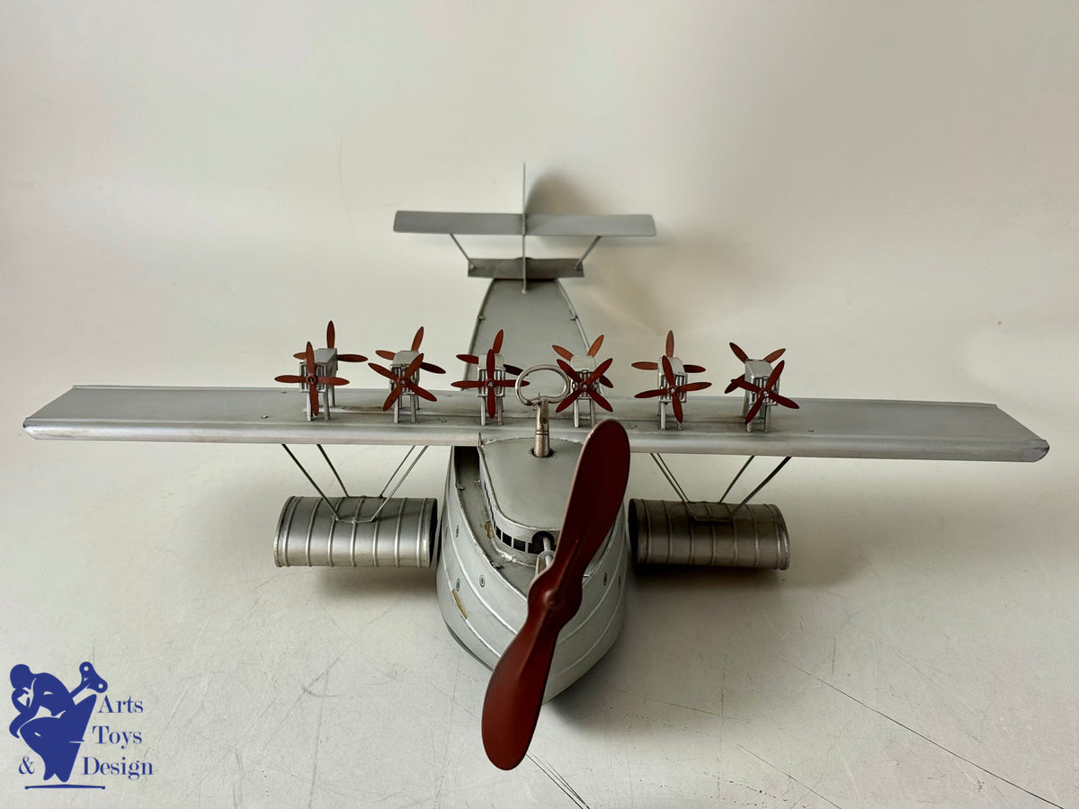 Antique toys FLEISCHMANN RARE SEAPLANE DORNIER 47CM 1932