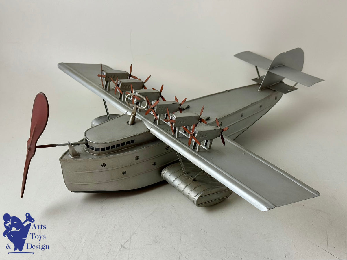 Antique toys FLEISCHMANN RARE SEAPLANE DORNIER 47CM 1932