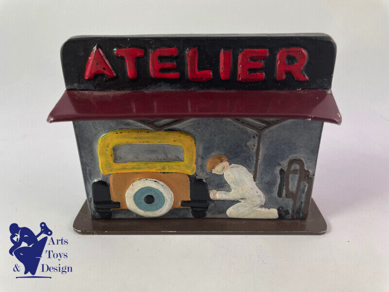 Antique toy Jouets Citroen Ref 955 very rare workshop for 1/43 lead and plaster 1933