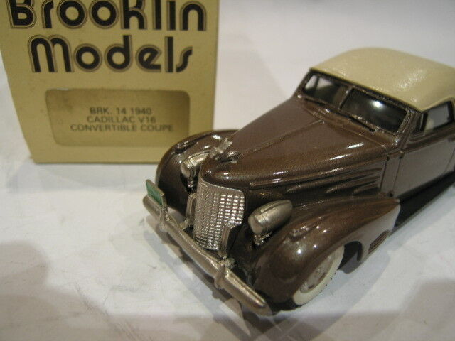 1/43 Brooklin 14 Cadillac V16 Convertible Cup 1940