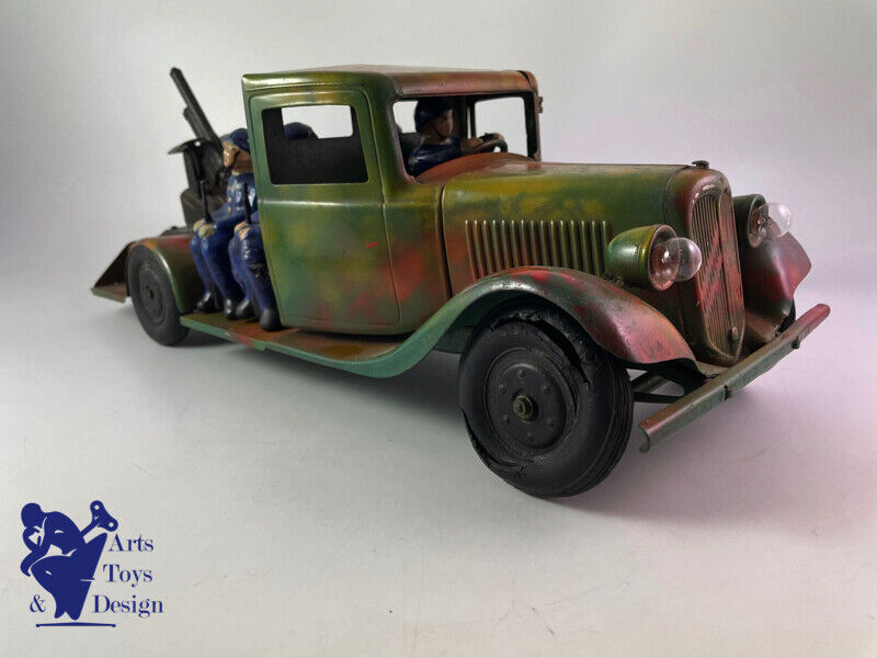 Antique toy Jouets Citroen Ref 910 T23 Military truck 46cm c.1936