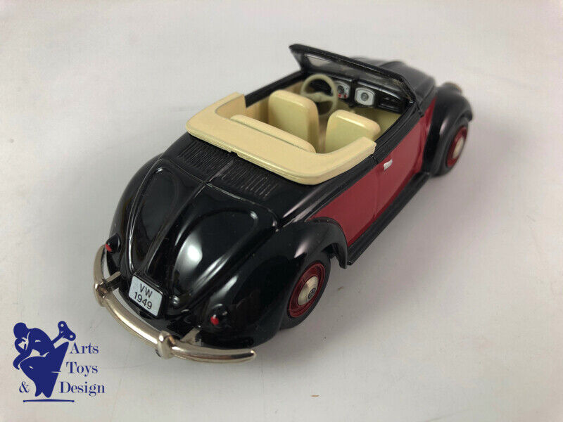 1/43 AMR CENTURY VW COX Hebmuller Cabriolet 2 Farbig Red Black Factory Built