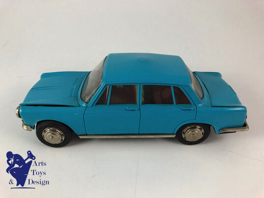 Antique toy joustra france simca 1500 blue friction L 24cm