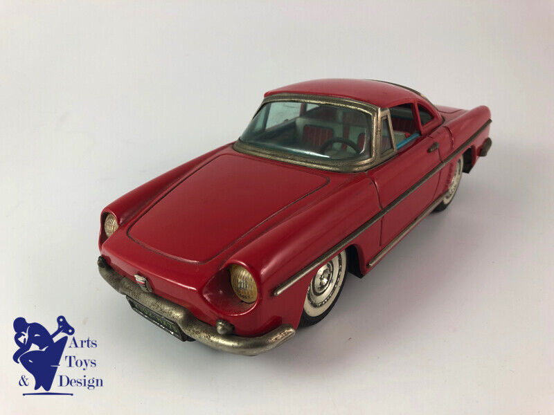 Antique tin toy Japan ATC Renault Florida Cabriolet HT L 23 cm c.1960