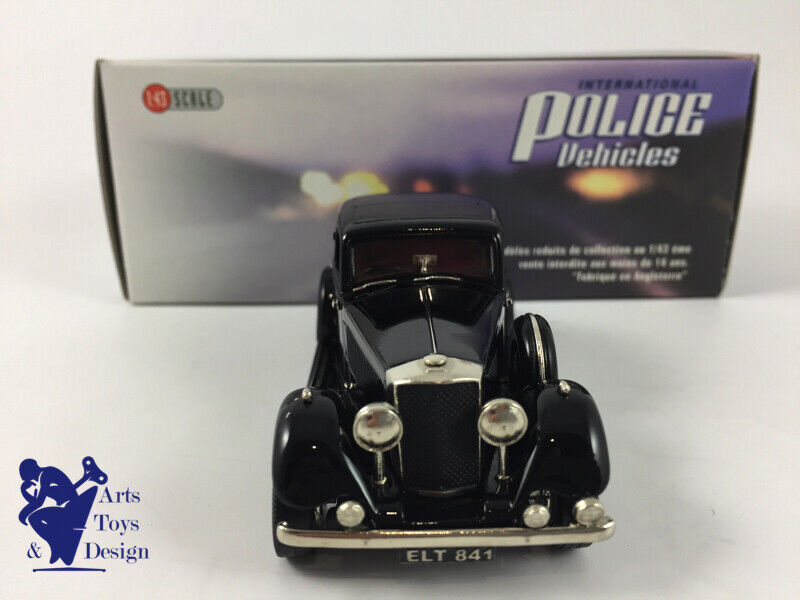 1/43 BROOKLIN IPV 46 RAILTON COBHAM SALOON FLYING SQUAD 1939 POLICE VEHICLE