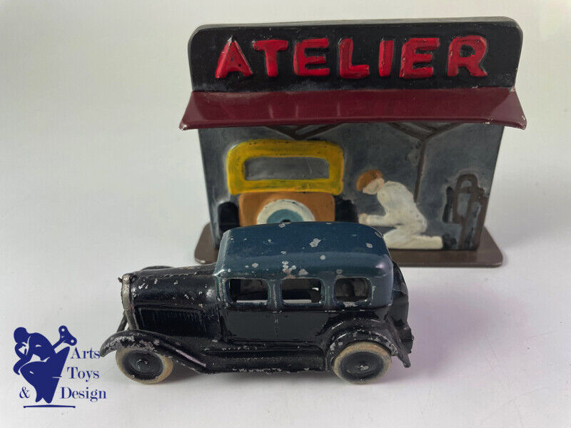 Antique toy Jouets Citroen Ref 955 very rare workshop for 1/43 lead and plaster 1933