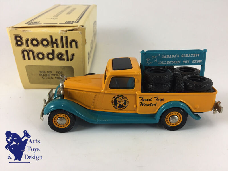 1/43 BROOKLIN 16X 1935 DODGE PICK UP CTCS 1986 CANADIAN TOY SHOW 1 OF 450