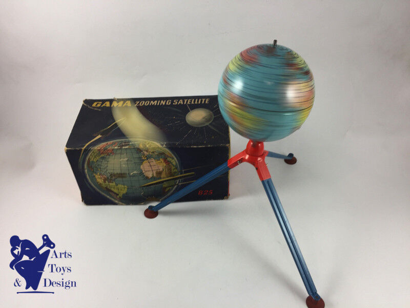 Antique toy gama no joustra ref 825 zooming satellite with box