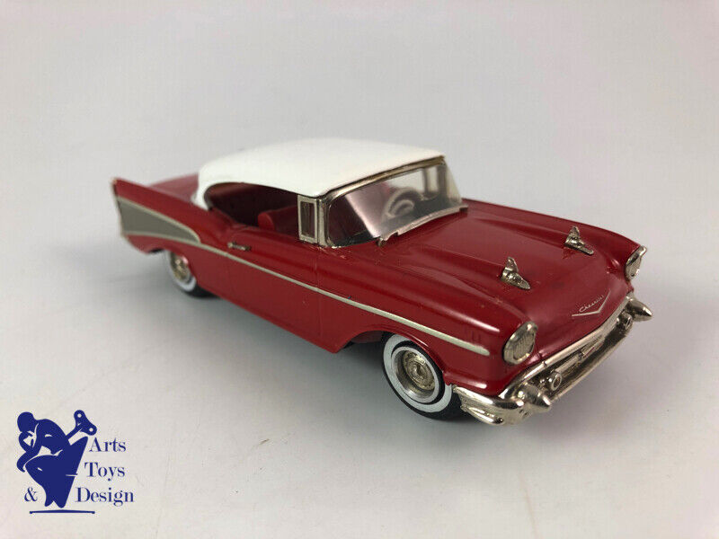 1/43 Western Models Ref Wms44 Chevrolet Bel Air 1957 White & Red