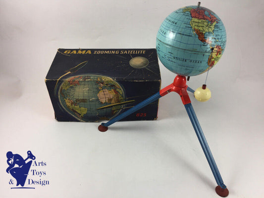 Antique toy gama no joustra ref 825 zooming satellite with box