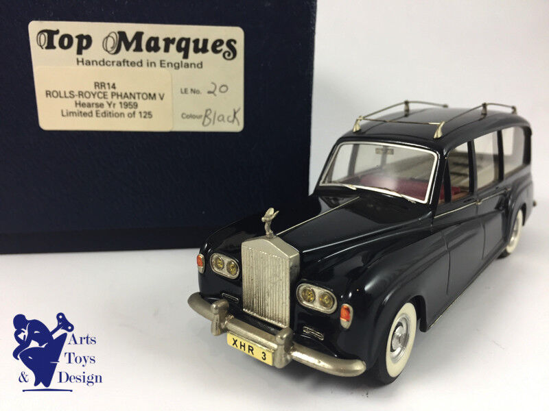 1/43 Top Marques Rolls Royce Phantom V Hearse 1959 Limited Ed 125 Pieces