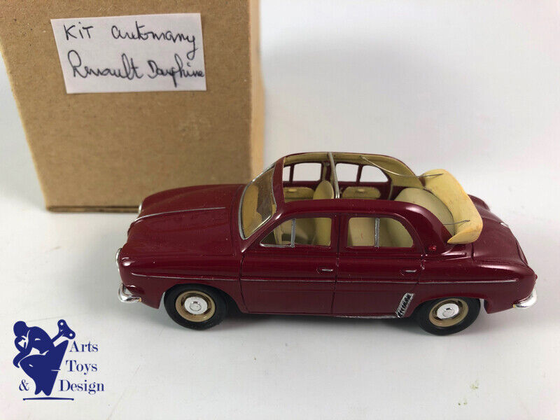 1/43 ° Automany Renault Dauphine Decouvrable Maroon