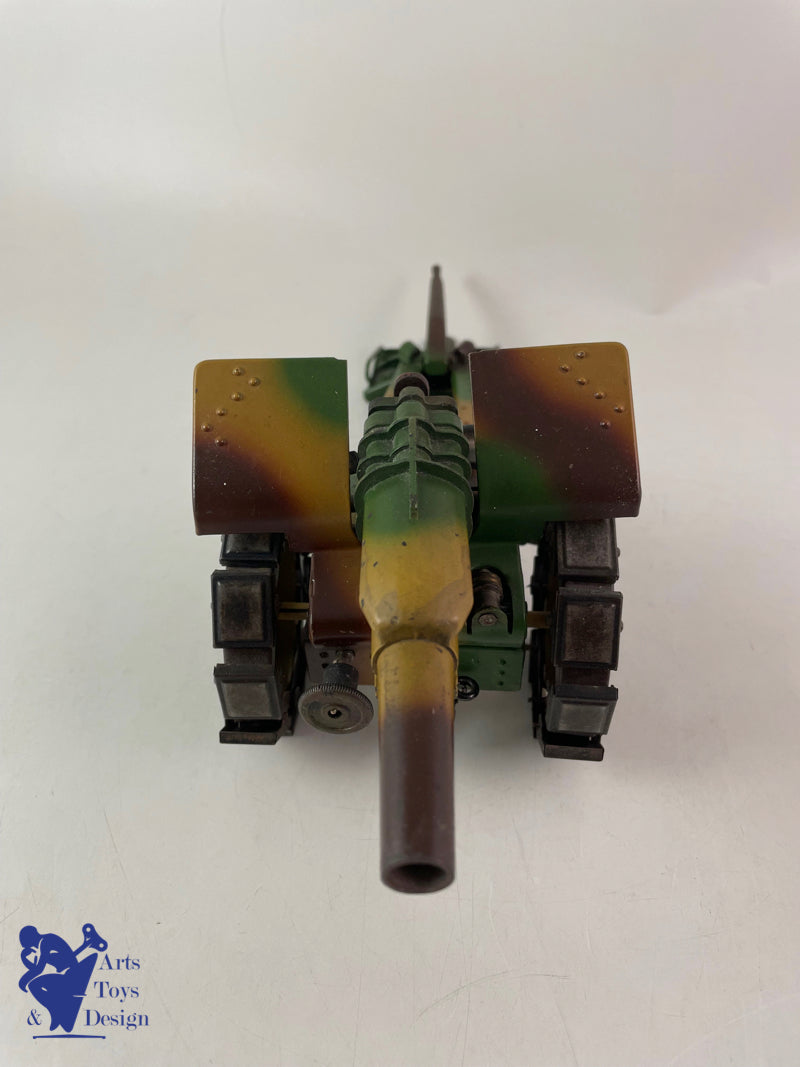 Antique toy Lineol 822 Military cannon gun circa 1937 L28cm