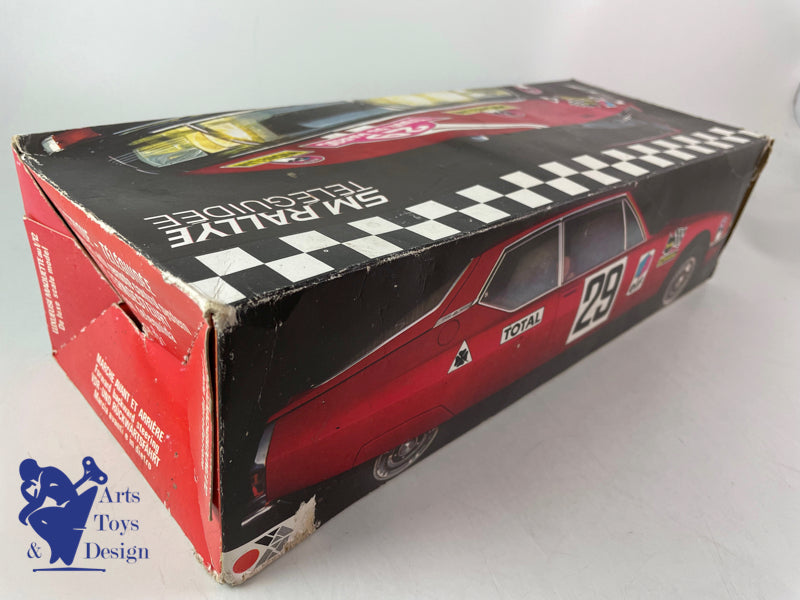 Antique toy Jouet Mont Blanc Citroen SM Rally circa 1970 L 40cm