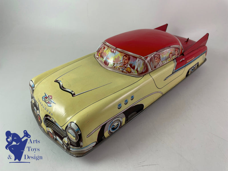 Antique toys Joustra 2029 giant car circa 1957 L 41cm