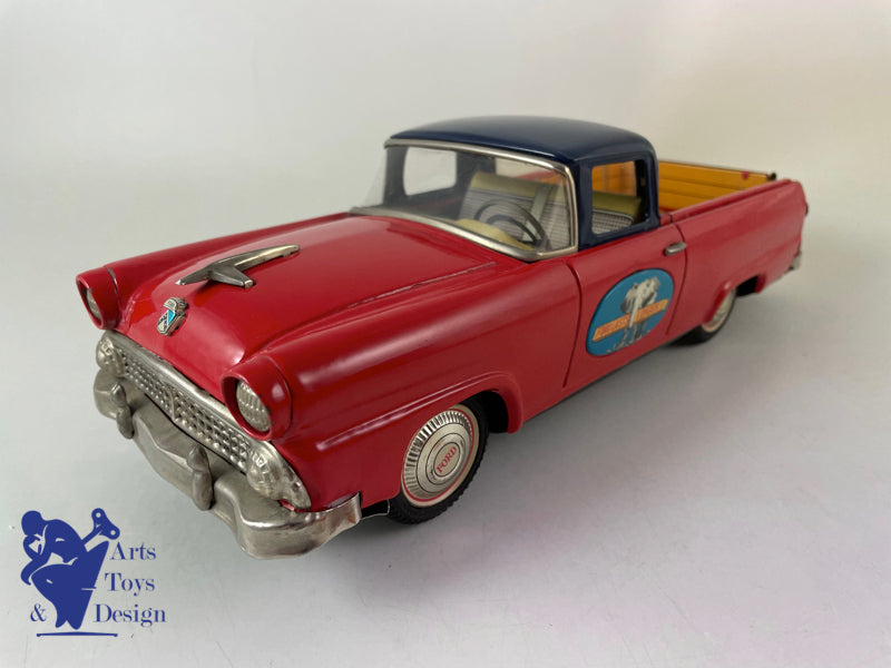 Antique toys Bandai Ford Pick Up Fordlasts Longer Friction Circa 1960 L 30cm