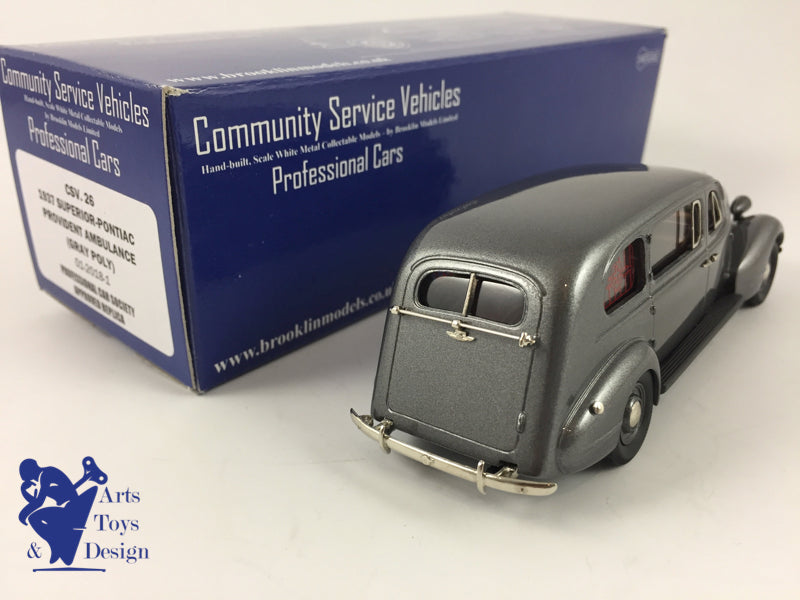 1/43 Brooklin CSV 26 Superior Pontiac Ambulance 1937
