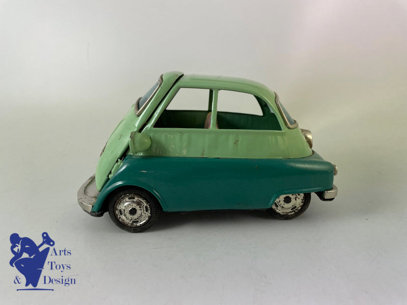 Antique toys Bandai Ref 588 ISETTA Friction Japan circa 1960 L 17cm