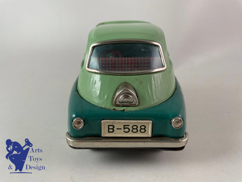 Antique toys Bandai Ref 588 ISETTA Friction Japan circa 1960 L 17cm