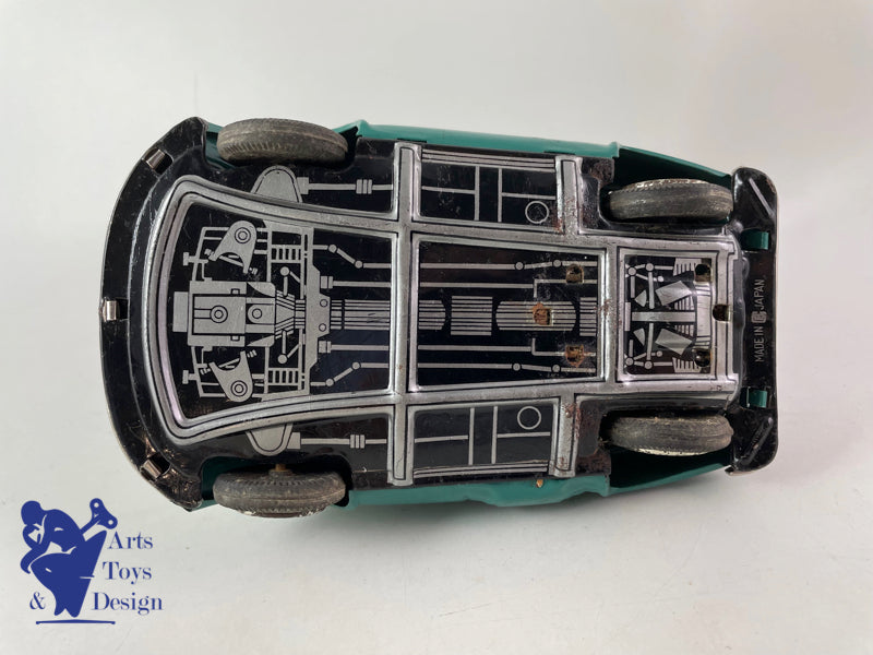 Antique toys Bandai Ref 588 ISETTA Friction Japan circa 1960 L 17cm