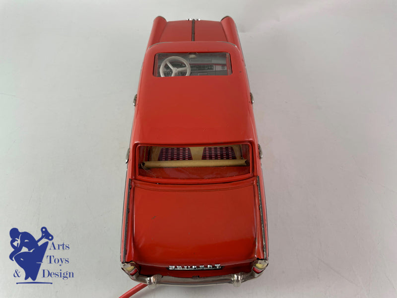 Antique toys Joustra Ref 2805 Peugeot 404 to Brick 30cm 1963