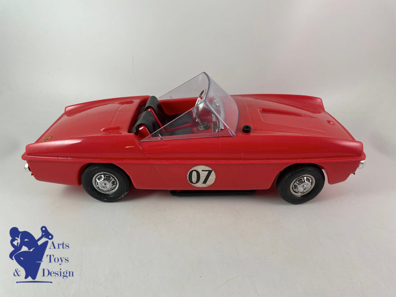 Antique toys JS Car 07 RC No License J Bond 2 ° Type circa 1967 L 38cm