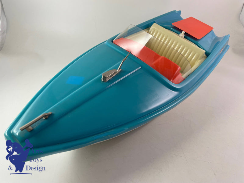 Antique toys JEP 931 Large Electric racing boat 60cm circa 1960