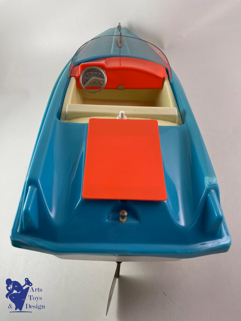 Antique toys JEP 931 Large Electric racing boat 60cm circa 1960