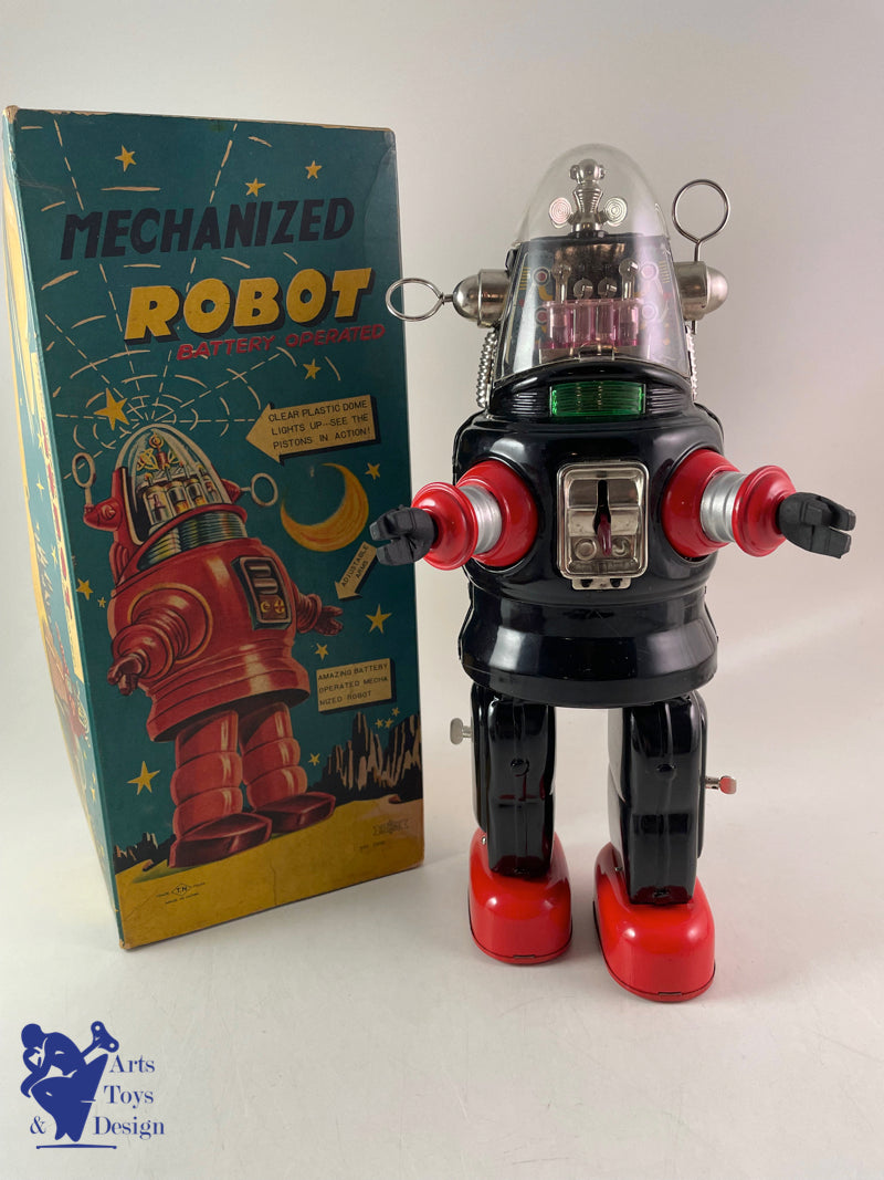 TN NOMURA MECHANIZED ROBOT ROBBIE BATTERY OPERATED 1957