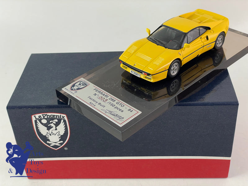 1/43 LE PHOENIX FERRARI 288 GTO 1984 JAUNE