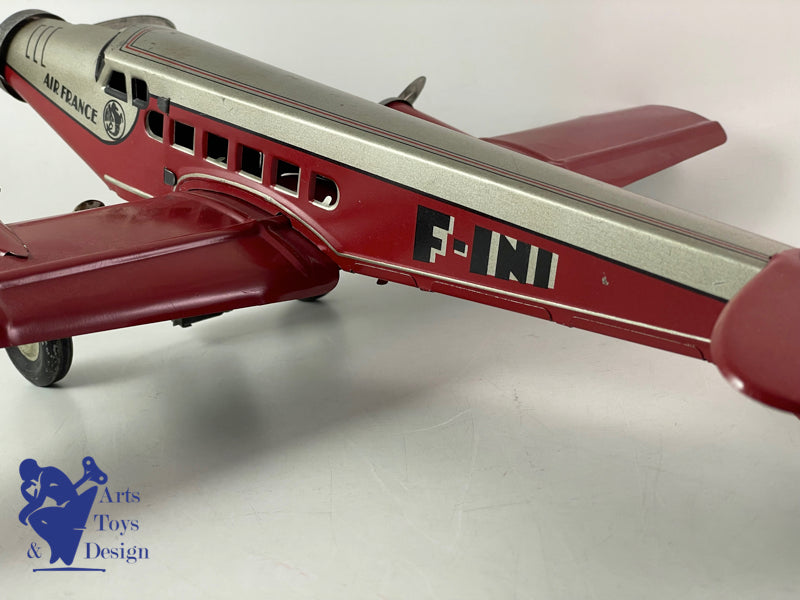 Joustra 512 Airplane Dewoitine Air France F.INI clockwork 1937 E 61cm