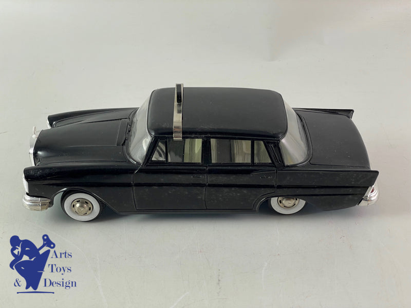 GAMA 407 MERCEDES 220S TAXI NOIR FRICTION 1960