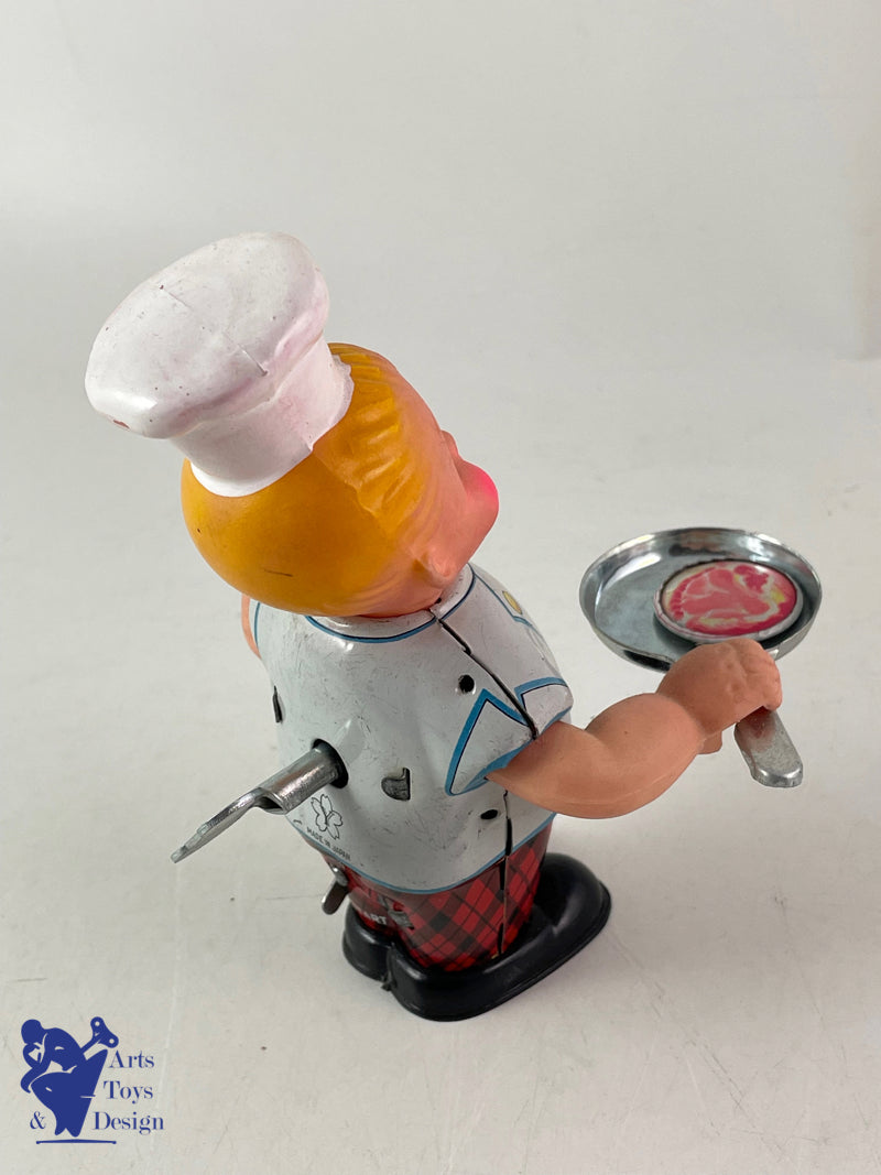 Y YONE YONEZAWA JAPON CHEF CUISINIER MECANIQUE DOLL COOK 