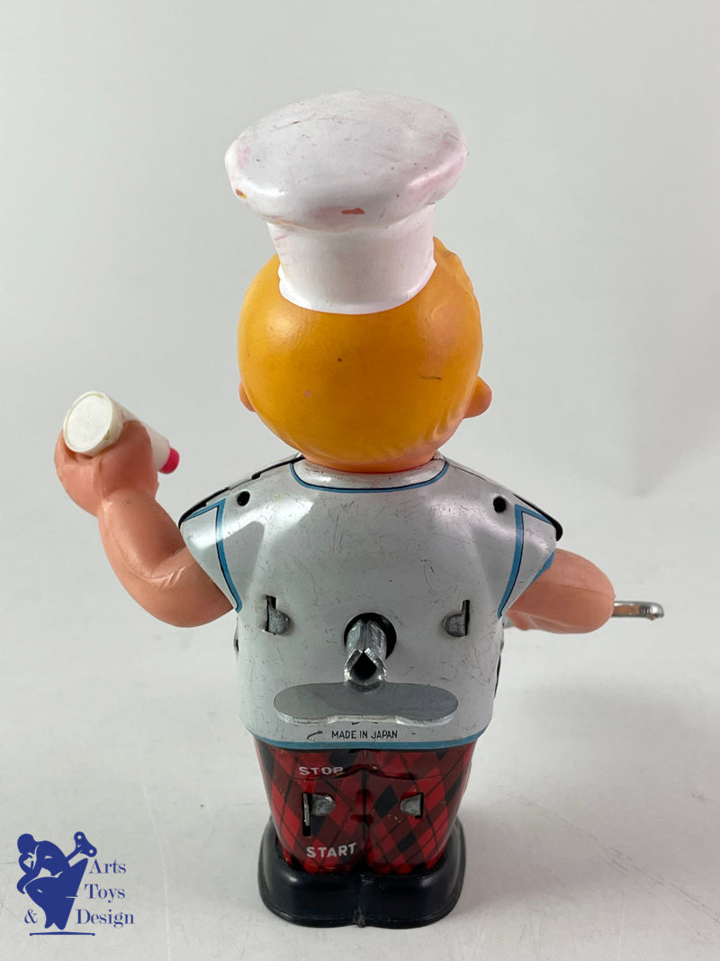 Y YONE YONEZAWA JAPON CHEF CUISINIER MECANIQUE DOLL COOK 