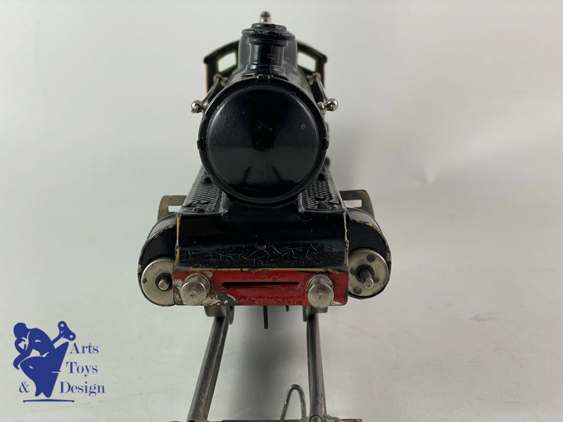 MARKLIN TRAIN LOCOMOTIVE ET TENDER EN 0 R 1020 MECANIQUE 1920