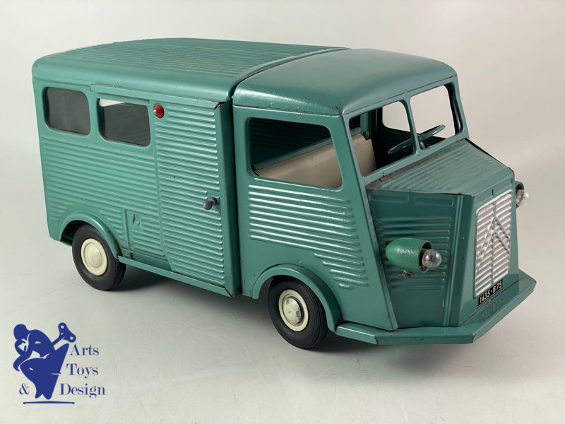 JRD 296 Citroen H1200 Tube Clockwork green windows circa 1960 34cm