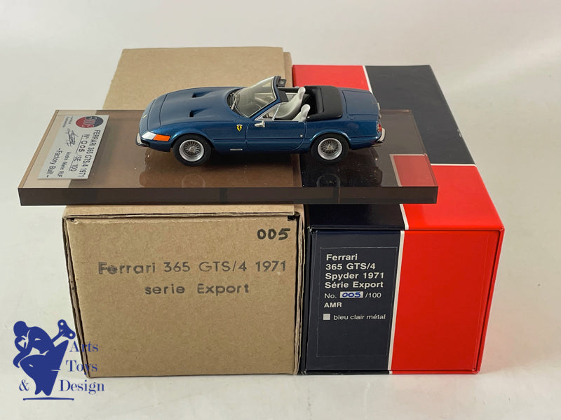 1/43 AMR FERRARI DAYTONA 365 GTS/4 SPIDER 1971 SERIE EXPORT