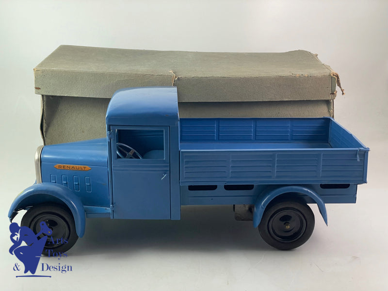 CIJ 6/17 CAMION RENAULT 5T RIDELLES TOLE MECANIQUE VERS 1950