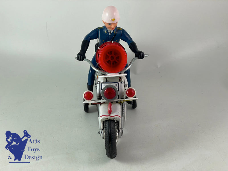 MODERN TOYS TM MASUDAYA JAPON MOTO POLICE SIRENE