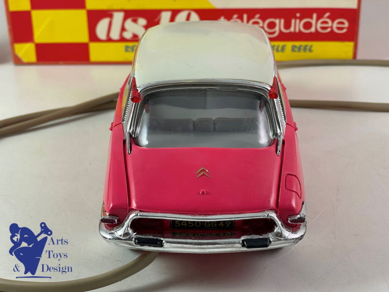 GEGE TOY CITROEN DS 19 REMOTE CONTROL PINK 28CM 1965