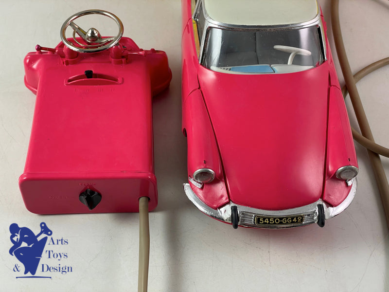 GEGE TOY CITROEN DS 19 REMOTE CONTROL PINK 28CM 1965