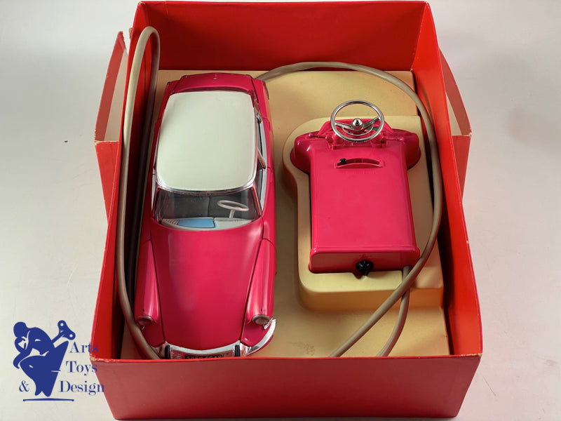 GEGE TOY CITROEN DS 19 REMOTE CONTROL PINK 28CM 1965